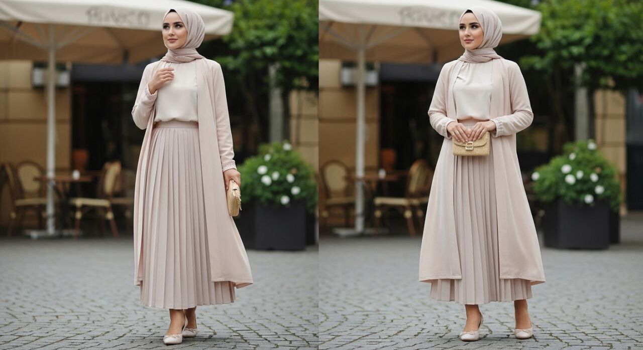 Tesettür Etekli Takım Elbise | Hümra Butik: Zarafetin ve Modernliğin Yeni Dili