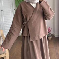 Yandan Bağlamalı  Etekli Takım