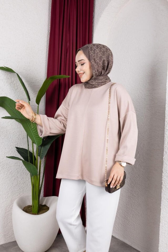 Merve Bisiklet Yaka Penye